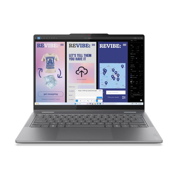 Lenovo Yoga 7 100 240V U5 226V Intel Arc 130V Graphics 16GB RAM 512GB SSD NVMe M2 2242 Pcie 40 X4 14" WUXGA OLED 60Hz